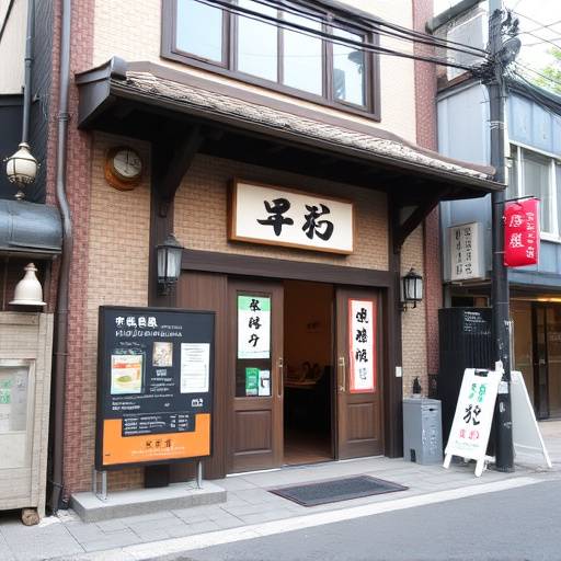 神保町の心書道塾の入り口の写真
